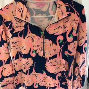 Flamingo Lilly Pulitzer popover